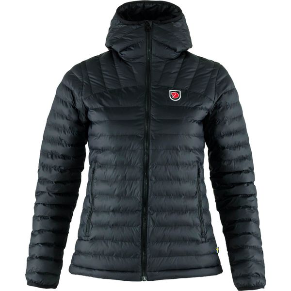 Kurtka ocieplana damska Fjallraven Expedition Latt Hoodie. Czarne kurtki damskie Fjällräven, na zimę, l, bez wzorów, z materiału, bez kaptura. Za 841.49 zł.