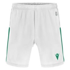 Szorty Macron Skara Eco. Białe szorty męskie Macron, bez wzorów, z dresówki, sportowe. Za 133.50 zł.