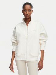Guess Bluza V5BQ15 KCX22 Kremowy Regular Fit. Białe bluzy bez kaptura damskie Guess, xs, z syntetyku. Za 474.99 zł.