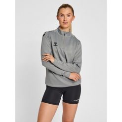 Bluza do piłki ręcznej damska Hummel hmlCORE XK. Szare bluzy bez kaptura damskie HUMMEL, xl. Za 204.00 zł.