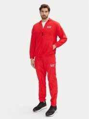 EA7 Emporio Armani Dres 8NPV08 PN4HZ 1451 Czerwony Regular Fit. Czerwone szorty męskie EA7 Emporio Armani, l, z dresówki, tenisowe. Za 619.99 zł.