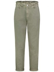 Sublevel Dżinsy - Tapered fit - w kolorze zielonym rozmiar: XS. Zielone jeansy damskie Sublevel, z podwyższonym stanem. Za 127.35 zł.