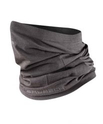Komin trekkingowy z wełną merino unisex Brubeck. Niebieskie szaliki męskie Brubeck, bez wzorów, z dzianiny. Za 72.99 zł.