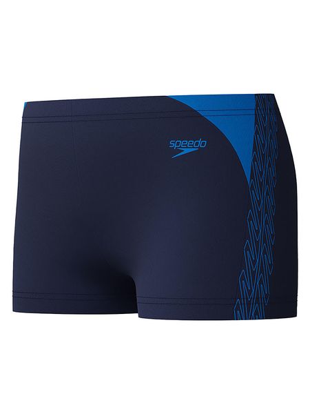 Speedo Kąpielówki "Hyperboom Splice" w kolorze granatowym rozmiar: 164. Niebieskie kąpielówki męskie Speedo, bez wzorów. Za 94.95 zł.