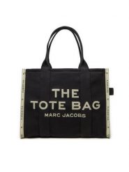 Marc Jacobs Torebka M0017048 Czarny. Czarne torebki klasyczne damskie MARC JACOBS, bez wzorów, z materiału, bez dodatków. Za 1,469.00 zł.