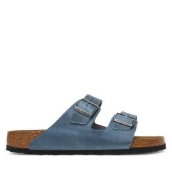 Klapki Birkenstock. Niebieskie klapki i japonki męskie Birkenstock. Za 549.99 zł.