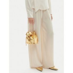 Torebka GINO ROSSI. Żółte torebki klasyczne damskie Gino Rossi, bez wzorów, bez dodatków. Za 299.99 zł.