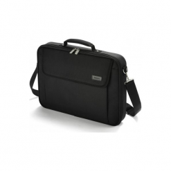 Dicota Base 16"-17.3" czarna. Czarne torby na laptopa damskie Dicota, bez wzorów, z materiału. Za 79.90 zł.