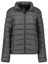 Geographical Norway Kurtka pikowana "Atikamap" w kolorze ciemnoszarym rozmiar: XXL. Czarne kurtki damskie Geographical Norway, xxl, bez wzorów, bez kaptura. Za 118.01 zł.