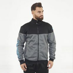 Oversize kurtka sportowa z zamkiem UCLA. Niebieskie kurtki treningowe męskie Legea, s, bez wzorów, z materiału, do biegania. Za 96.00 zł.