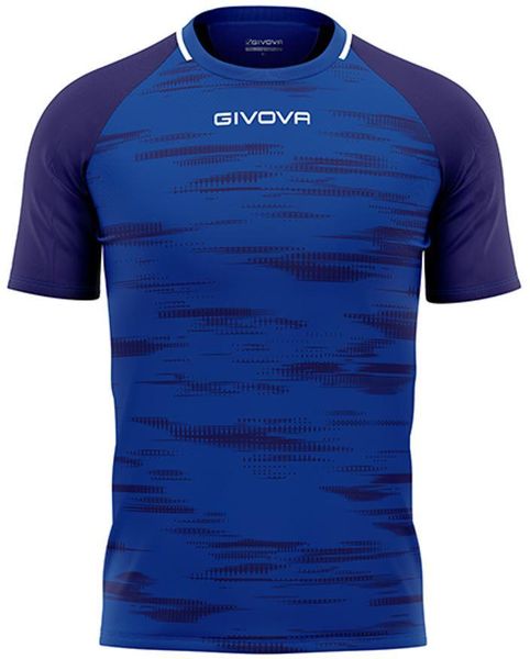 Koszulka sportowa Givova Pixel Royal-blue 2xl. Niebieskie bluzki sportowe damskie Givova, m, z dzianiny, bez ramiączek, do piłki nożnej. Za 68.30 zł.