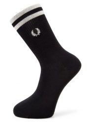 Fred Perry Skarpety Mężczyźni czarny, 39-42. Czarne skarpetki męskie Fred Perry, bez wzorów, z bawełny. Za 119.95 zł.