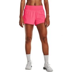 Spodenki sportowe damskie Under Armour Flex Woven 2-In-1. Czerwone spodenki sportowe damskie Under Armour, xs, na fitness i siłownię. Za 203.80 zł.