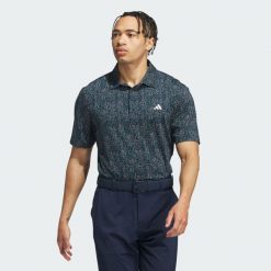 Koszulka polo Ultimate365 Power Grid Print. Białe koszulki polo męskie Adidas, m, bez wzorów, bez ramiączek. W wyprzedaży za 186.50 zł.