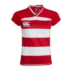Damska koszulka w paski Canterbury Vapodri Evader. Białe t-shirty damskie CANTERBURY, xl, bez wzorów, z materiału, bez kołnierzyka. Za 305.50 zł.