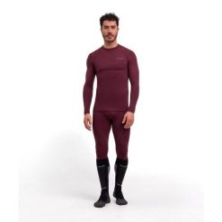 Koszulka z długim rękawem Falke Wool-Tech. Czerwone koszulki męskie z długim rękawem Falke, m. Za 486.00 zł.