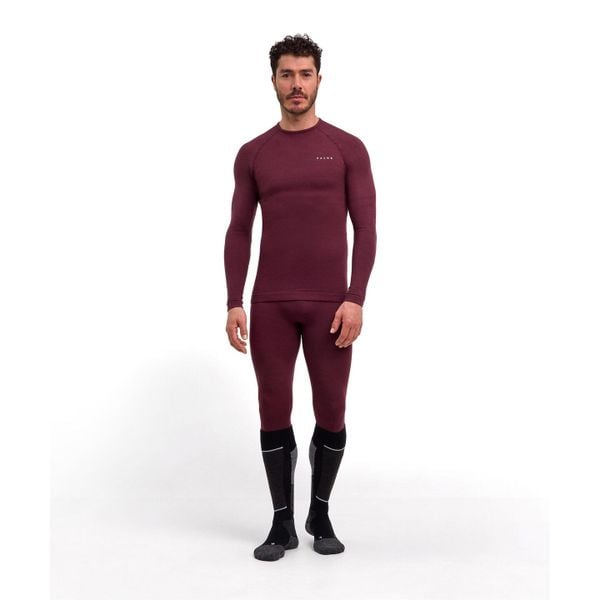 Koszulka z długim rękawem Falke Wool-Tech. Czerwone koszulki męskie z długim rękawem Falke, s, z elastanu. Za 489.15 zł.