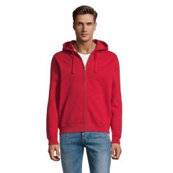 Męska Bluza Z Kapturem Spike Full Zip. Niebieskie bluzy z kapturem męskie SOL'S, m. Za 227.99 zł.