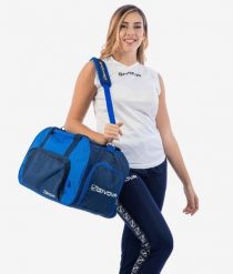 Torba sportowa Givova Palestra Royal Blue. Niebieskie torby męskie na ramię Givova, z aplikacjami, z materiału, na ramię, duże. Za 112.42 zł.