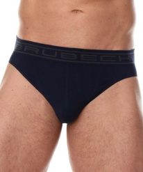 Slipy bawełniane męskie Brubeck Comfort Cotton. Niebieskie slipki męskie Brubeck, bez wzorów, z bawełny. Za 41.99 zł.