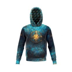 Bluza kangurka sportowa z kapturem unisex wygodna ART MANDALA. Niebieskie bluzy sportowe damskie JUST HERO, l, bez wzorów, z dzianiny, bez ramiączek, z kapturem. Za 179.00 zł.
