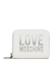 LOVE MOSCHINO Portfel JC5726PP0MKD0100 Biały. Białe portfele damskie Love Moschino, bez wzorów, ze skóry. Za 469.99 zł.