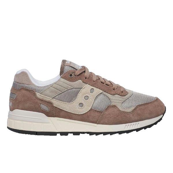 Buty Saucony Shadow 5000 Męskie Skóra Szare. Szare buty sportowe na co dzień męskie Saucony, ze skóry, bez zapięcia, trekkingowe. Za 582.40 zł.