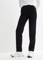 Jeansy i spodnie z diagonalu (zestaw 2 par). Niebieskie jeansy damskie bonprix. Za 209.99 zł.
