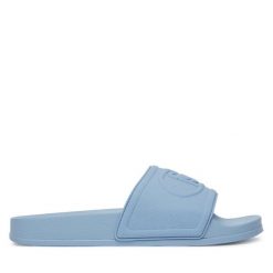 Klapki Liu Jo. Niebieskie klapki damskie Liu Jo, bez wzorów, bez obcasa. Za 179.99 zł.