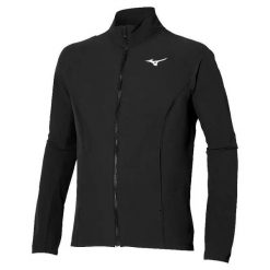 Kurtka Mizuno Shadow. Czarne kurtki męskie Mizuno, s, bez wzorów, z materiału, eleganckie, bez kaptura. Za 401.25 zł.