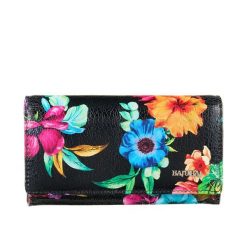 Duży portfel damski z biglem BajuBaj ze skóry licowej PD1602s129 RFID. Portfele damskie bez wzorów, ze skóry. Za 171.00 zł.