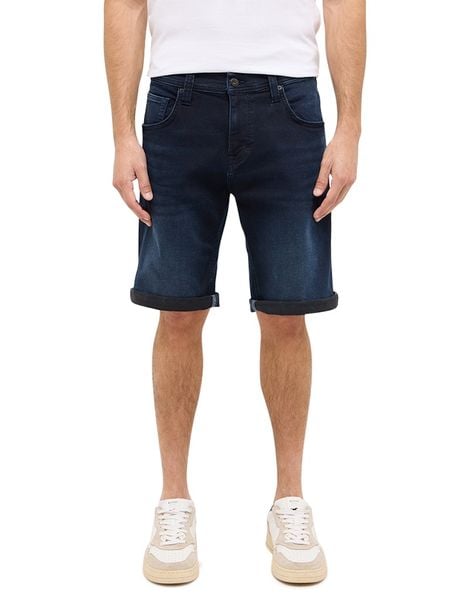 Męskie szorty Mustang Style Chicago Shorts Z Denim Blue 1016350 5000 803. Niebieskie szorty męskie Mustang, z denimu, bez kołnierzyka. Za 159.99 zł.