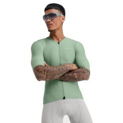 Męska ultralekka koszulka rowerowa Kolarstwo Siroko SRX Stage. Zielone t-shirty sportowe męskie SIROKO, l, z elastanu, bez ramiączek, rowerowe. W wyprzedaży za 429.35 zł.