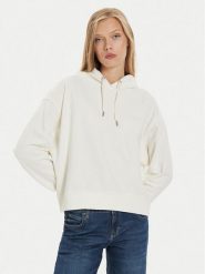 Lee Bluza Essential 112341539 Écru Relaxed Fit. Bluzy bez kaptura damskie Lee, xl, z bawełny. Za 189.99 zł.