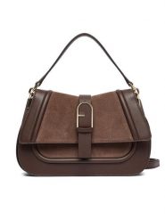 Furla Torebka WB01822 BX2567 CN 4286S 1007 Brązowy. Brązowe torebki klasyczne damskie Furla, bez wzorów, ze skóry, bez dodatków. Za 2,139.00 zł.