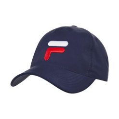 Czapka tenisowa z daszkiem Fila Cap Max. Niebieskie czapki męskie Fila, bez wzorów. Za 79.00 zł.