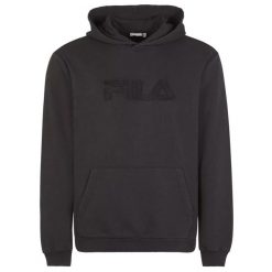 Fila Bischkek Hoody, męska bluza. Czarne bluzy bez kaptura męskie Fila, m, z bawełny. Za 159.99 zł.