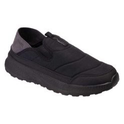Męskie Płaskie Buty Sportowe Korami Textile. Czarne buty sportowe na co dzień męskie ELBRUS, z materiału, bez zapięcia. Za 245.67 zł.