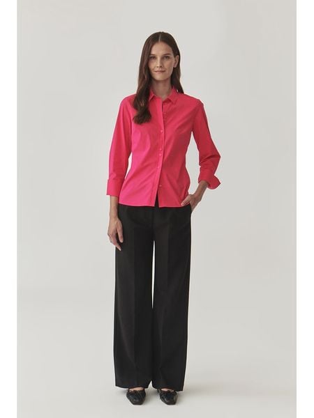 TATUUM Koszula w kolorze różowym rozmiar: 44. Różowe koszule damskie Tatuum, bez wzorów, bez kołnierzyka, bez ramiączek. Za 109.26 zł.