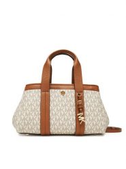 MICHAEL Michael Kors Torebka Romee 32T5G1ZC1B Beżowy. Brązowe torebki klasyczne damskie MICHAEL Michael Kors, bez wzorów, ze skóry, bez dodatków. Za 899.99 zł.