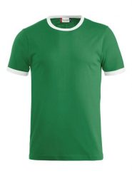 Clique T-shirt Nome unisex z bawełny przedkurczonej - lekko dopasowany krój –. Zielone t-shirty damskie CLIQUE, s, bez wzorów, z bawełny, bez kołnierzyka. Za 100.86 zł.