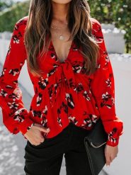 LA Angels Bluzka w kolorze czerwonym rozmiar: S. Czerwone bluzki damskie LA Angels, s, bez wzorów, bez kołnierzyka, bez ramiączek. Za 104.64 zł.