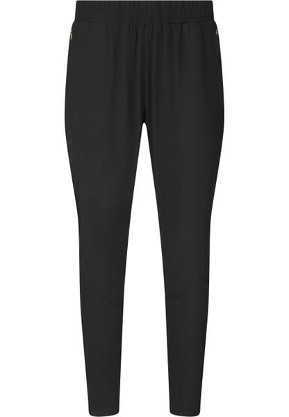 Spodnie damskie Athlecia Timmie V2. Czarne spodnie sportowe damskie Athlecia, s, z materiału, na fitness i siłownię. Za 198.50 zł.
