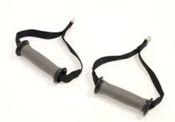 Zestaw uchwytów na pasek. Szare paski męskie MUSCLE POWER, bez wzorów. Za 160.00 zł.