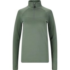 Damska koszulka termoaktywna z długim rękawem Whistler Blume. Zielone bielizna termoaktywna damska WHISTLER, bez wzorów. W wyprzedaży za 185.00 zł.