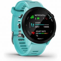 Dorosły Zegarek Sportowy Wodoszczelny Garmin Forerunner 55. Niebieskie zegarki damskie GARMIN. Za 976.00 zł.
