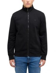 Męska Bluza Rozpinana Mustang Style Dillon Black 1017551 4142. Czarne bluzy bez kaptura męskie Mustang, m. Za 139.99 zł.