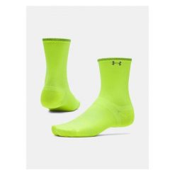 Skarpety Under Armour Velociti Lite Crew. Żółte skarpetki damskie Under Armour, bez wzorów. Za 47.99 zł.