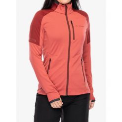 Bluza polarowa damska Vaude Elope Fleece Jacket II. Czerwone bluzy bez kaptura damskie Vaude, l, z polaru. Za 413.99 zł.