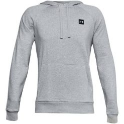 Bluza męska Under Armour Rival Fleece Hoodie. Szare bluzy bez kaptura męskie Under Armour, m. Za 94.99 zł.